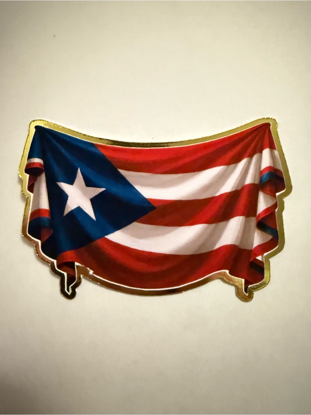 Puerto Rico Flag Cut Out Graduation Leis Topper
SKU2428
